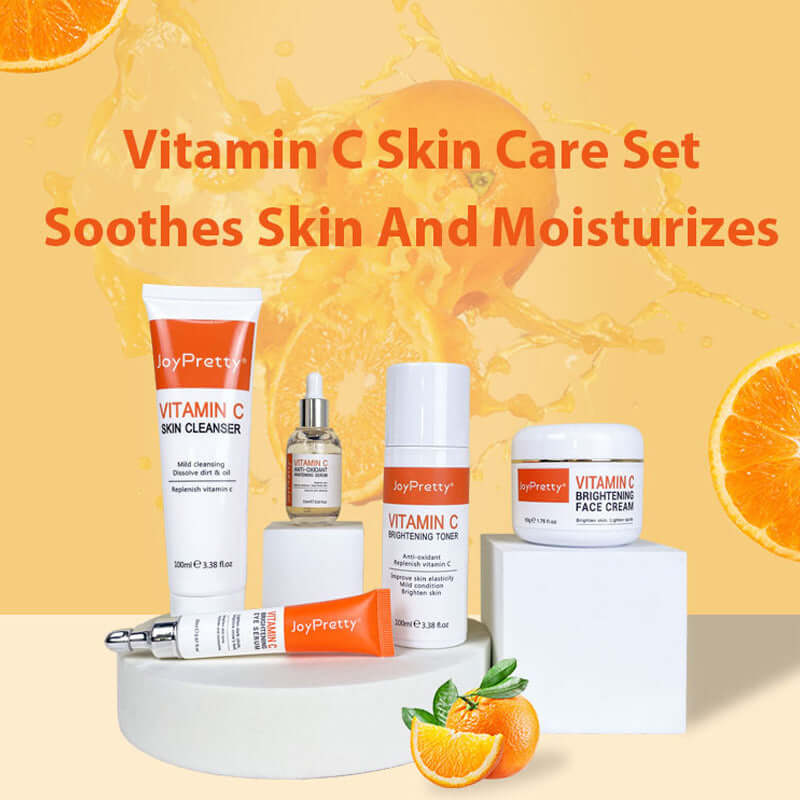 Tratamiento de vitamina C, hidrata y aclara la piel