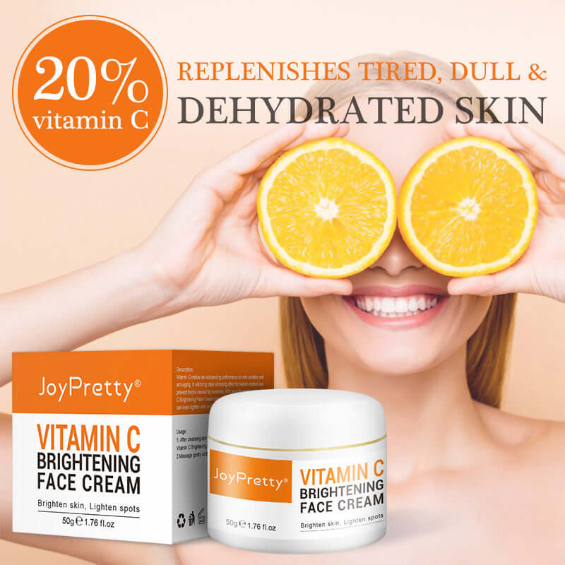 Tratamiento de vitamina C, hidrata y aclara la piel