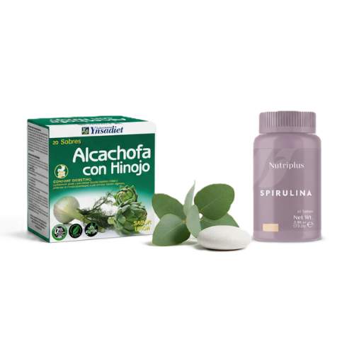 Pack Energía y Vitalidad - Spirulina + Alcachofa con Hinojo