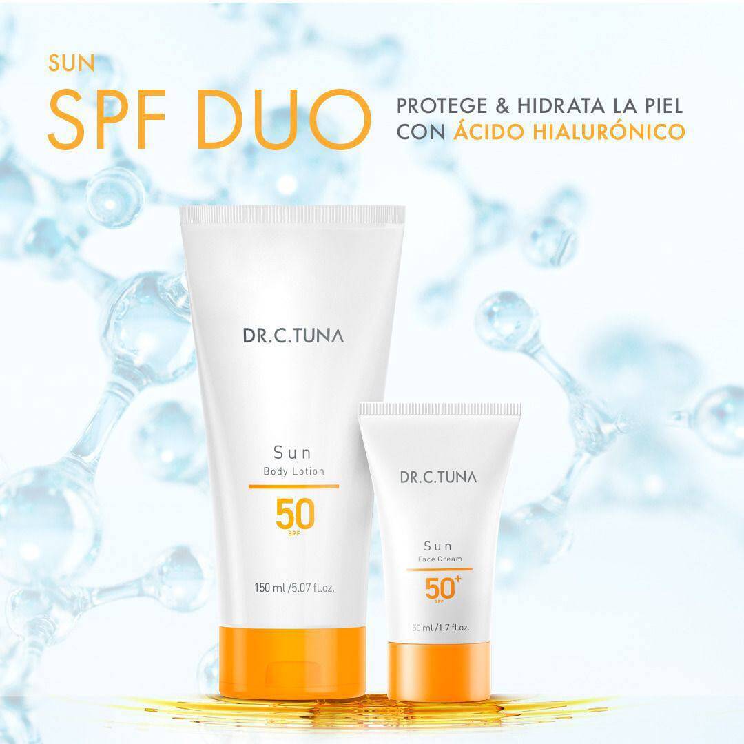 Duo Verano Proteccion SPF50 Rostro y Cuerpo OFERTA 20%Dto