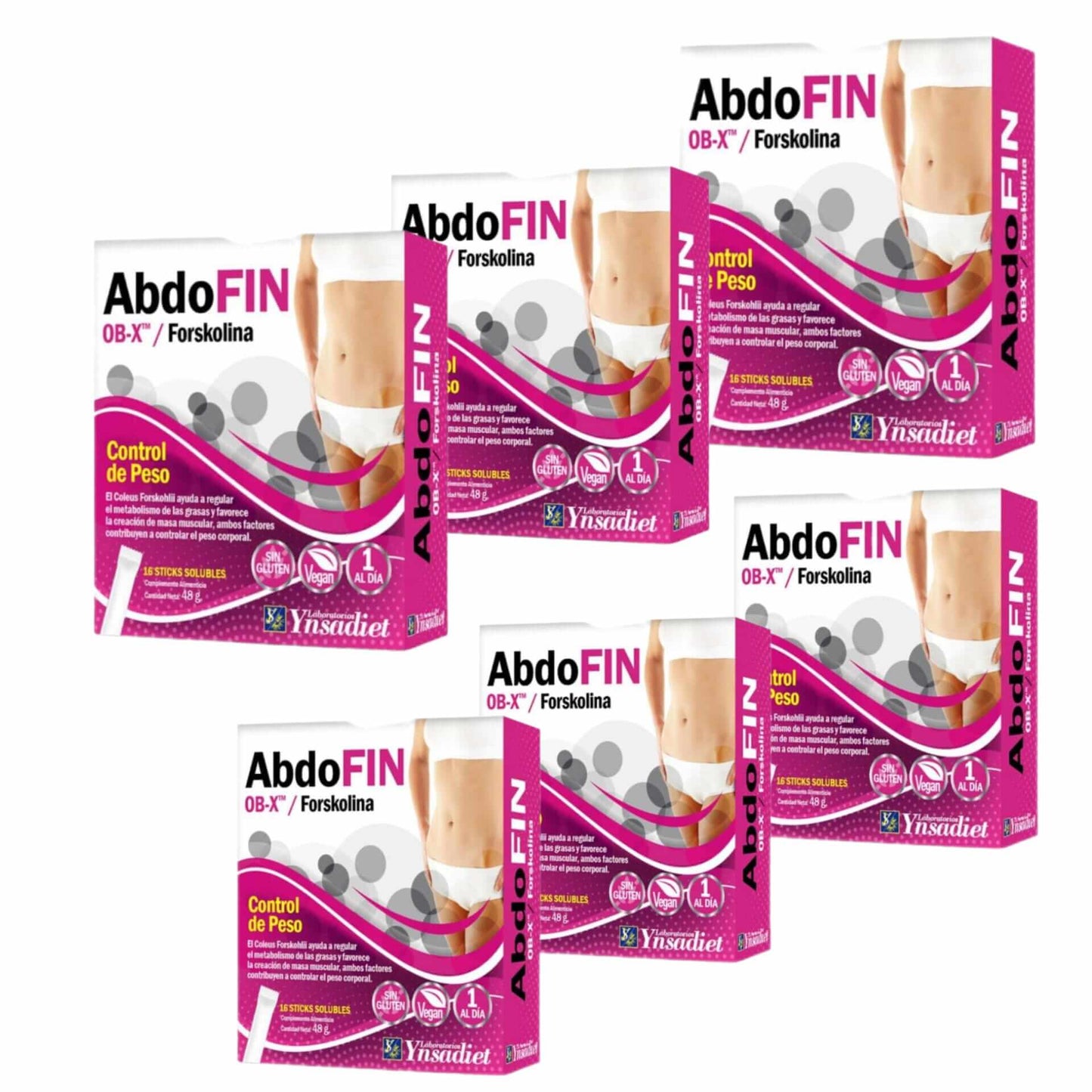 AbdoFin Pon Fin a tu grasa abdominal! Tratamiento de 3 meses+ REGALO 1OB3 de 250ml