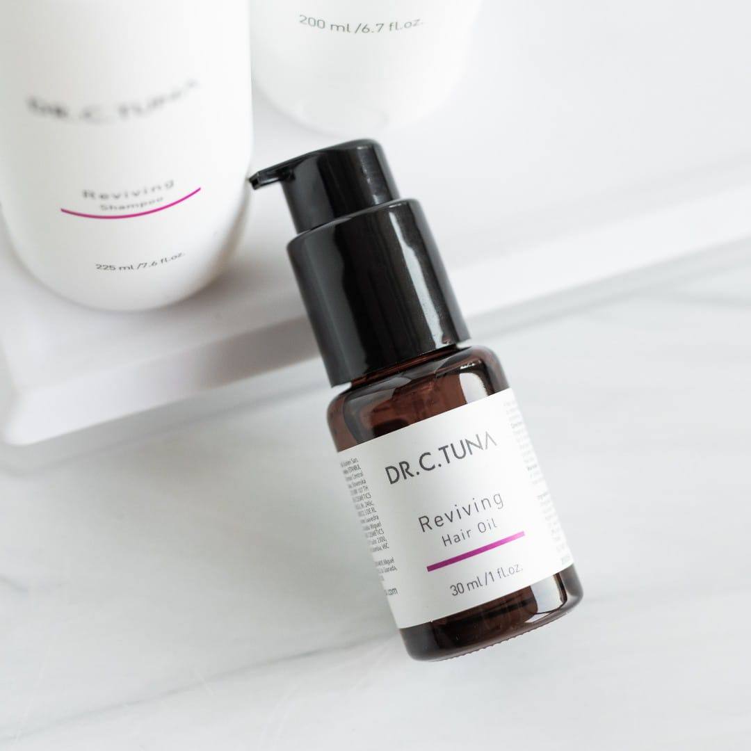 Lote 3 Productos Reviving Farmasi - Champú Mascarilla Aceite Ajo Cabello