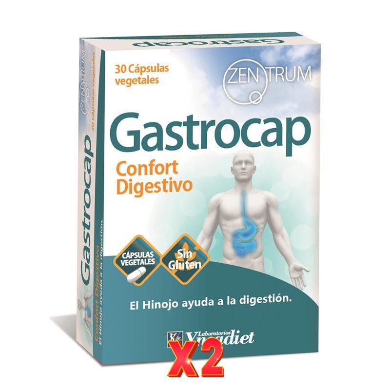 Zentrum Gastrocap 30 Cápsulas ¡PRODUCTO MÁS VENDIDO PARA LA DESINFALMACIÓN!