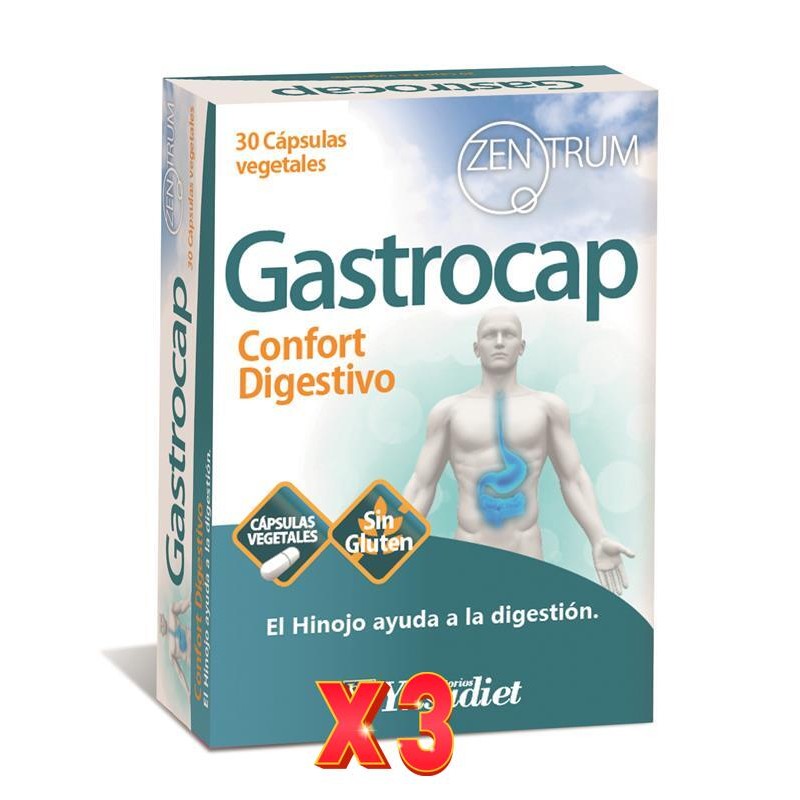 Zentrum Gastrocap 30 Cápsulas ¡PRODUCTO MÁS VENDIDO PARA LA DESINFALMACIÓN!