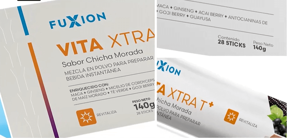 VITA XTRA T+ Energía todo el día Fuxion ¡NOVEDAD!