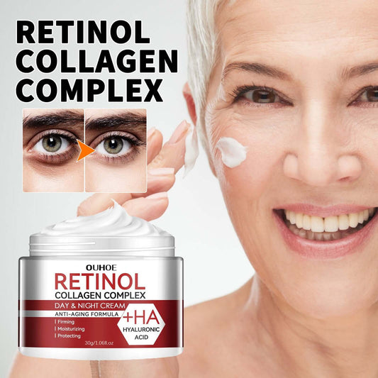 Crema facial hidratante con retinol