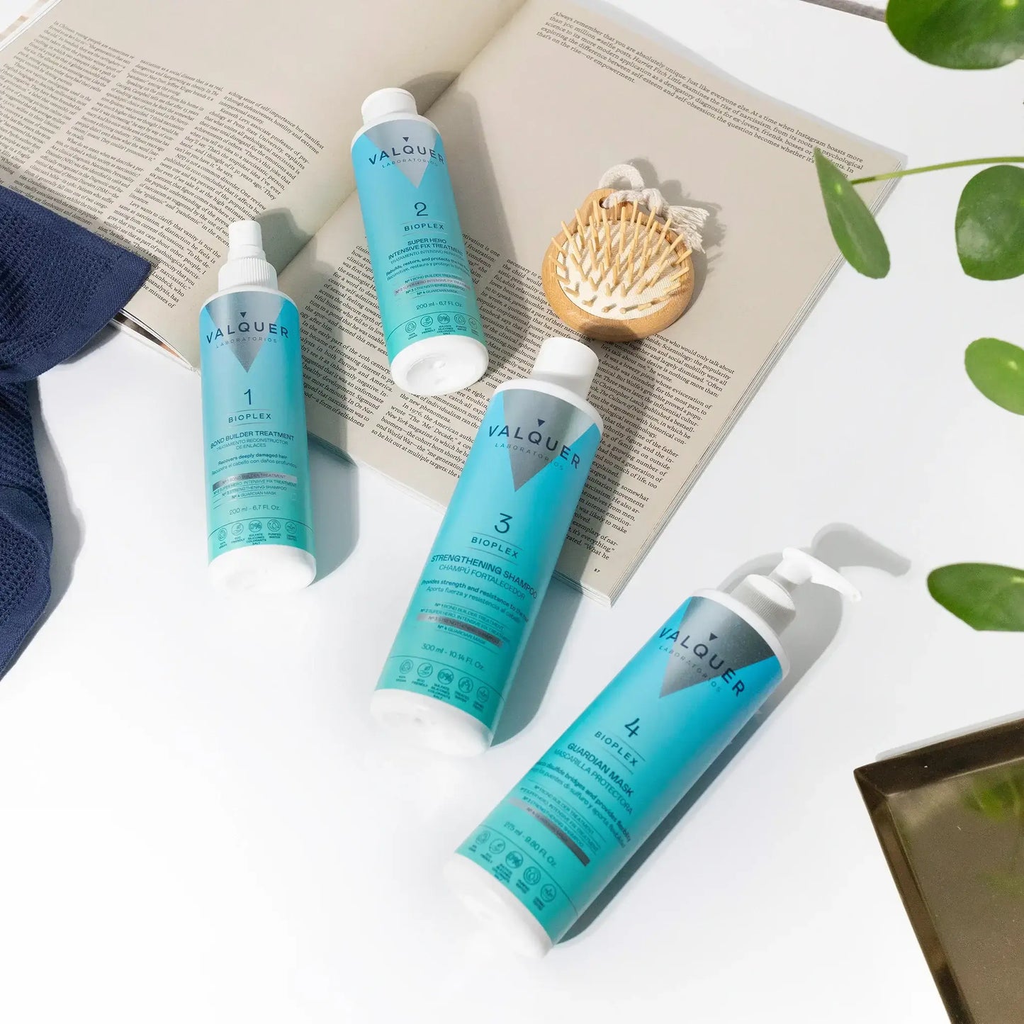 Pack Bioplex Nº3 y Nº4 - Champú Fortalecedor y Mascarilla Protectora - 575 ml