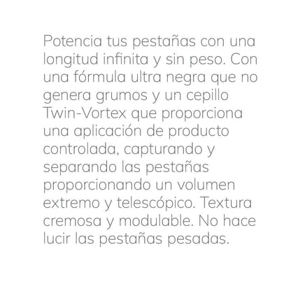 INFINILASH Máscara de Pestañas Farmasi - Cepillo TWIN-VORTEX