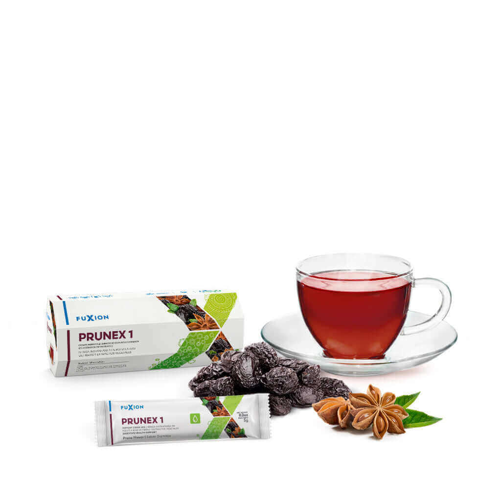 Prunex1 Té con deliciosa mezcla frutal 28 sobres