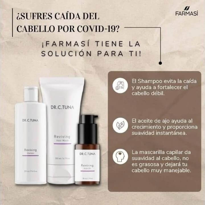 DR. C. Reviving Champú revitalizante que ayuda a fortalecer y suavizar el cabello frágil