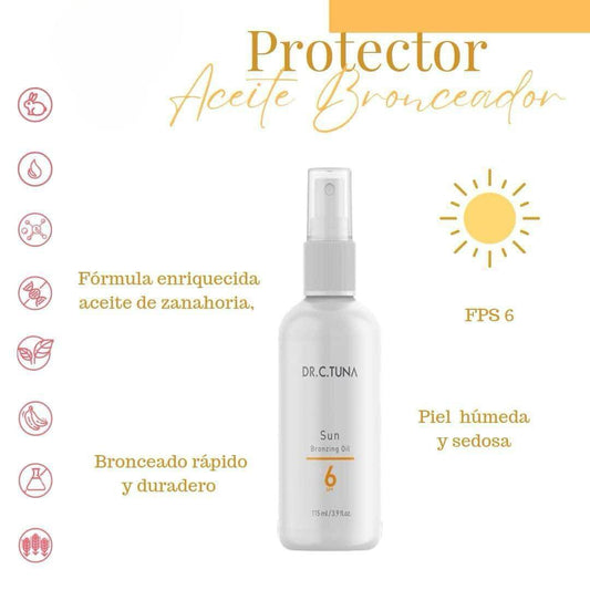 Spray Sun Care SPF 6 Aceite Bronceador ¡OFERTA 20%DTO!