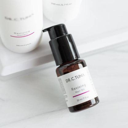 Lote 3 Productos Reviving Farmasi - Champú Mascarilla Aceite Ajo Cabello