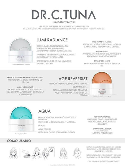 Dr. C. AQUA EYE Parches contorno de ojos Hidratación Inmediata ¡NOVEDAD!