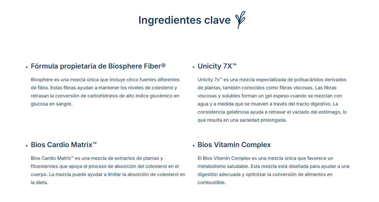 Balance Unicity - Suplemento Nutricional para Equilibrio Metabólico (60 Sobres)