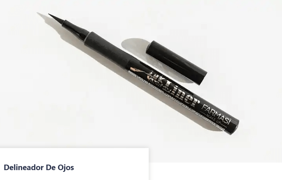 Ink Liner Delineador de ojos negro Farmasi