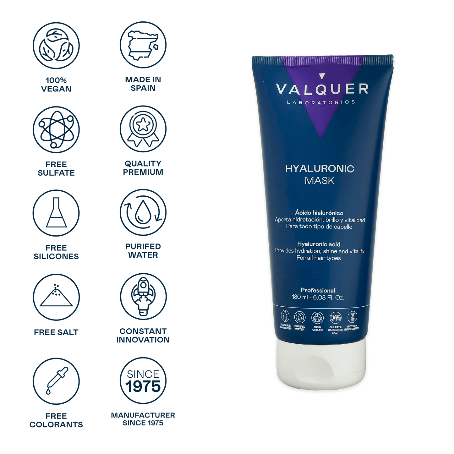 Mascarilla Capilar con Ácido Hialurónico Edición Limitada - 180 ml