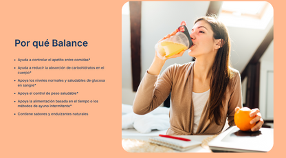 Balance Unicity - Suplemento Nutricional para Equilibrio Metabólico (60 Sobres)