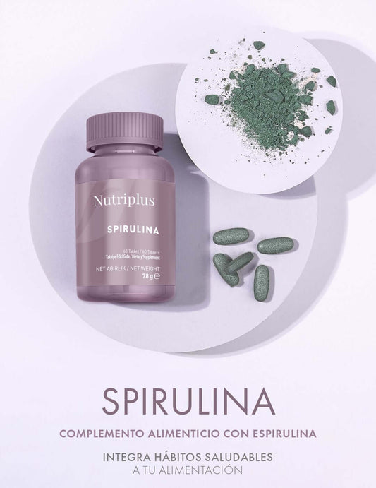 Nutriplus SPIRULINA ¡15% dto Oferta Haloween!