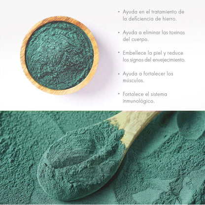 Spirulina Nutriplus Farmasi - Energía y Vitalidad Natural 60 Cápsulas