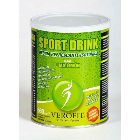 Sport Drink Bebida Isotónica-Lima Limón mejora rendimiento